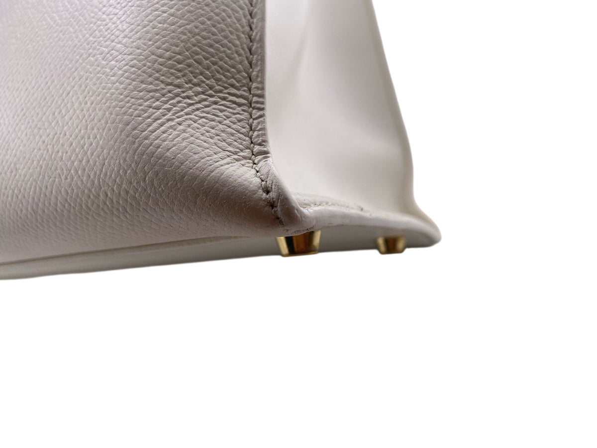 HERMES KELLY 35 col. BIANCO usata
