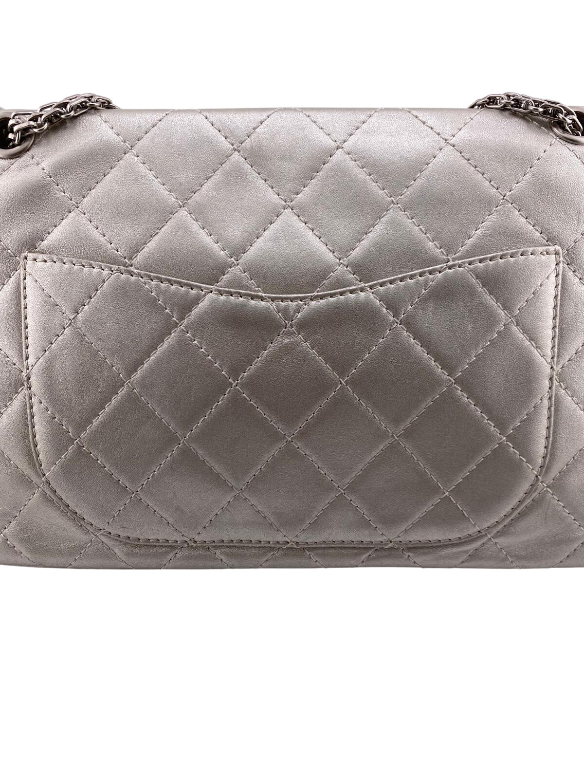 CHANEL 2.55  col. ARGENTO usata