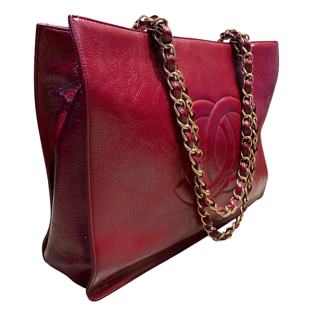 Chanel Shopping bordeaux