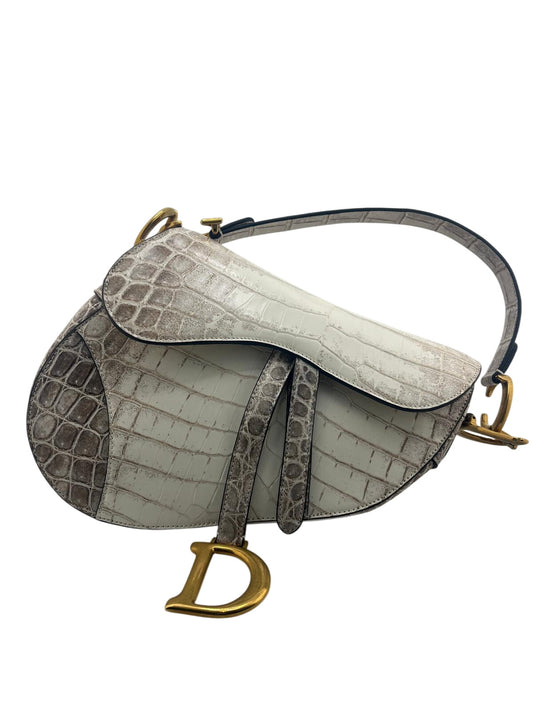 DIOR SADDLE COCCO HIMALAYA