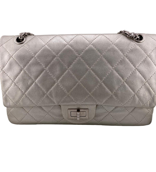 CHANEL 2.55  col. ARGENTO usata