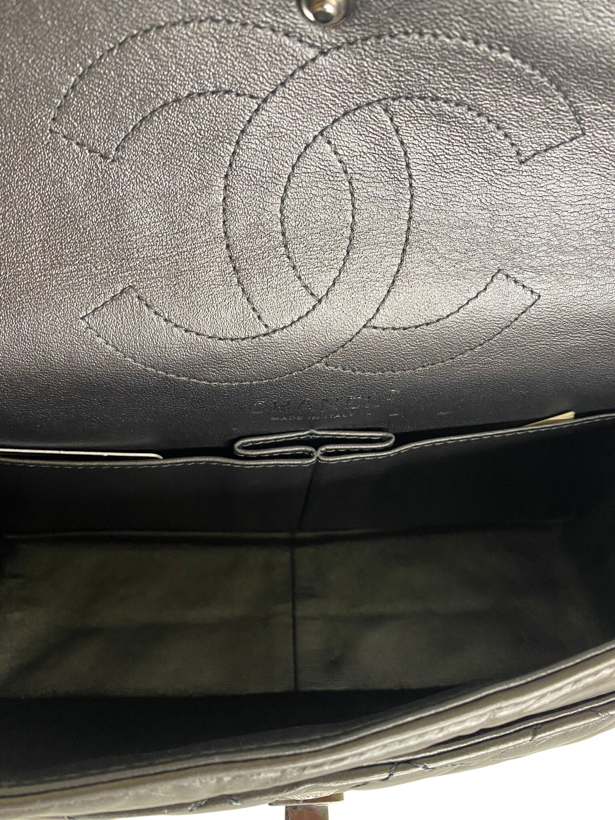 CHANEL 2.55 col. ANTRACITE usata