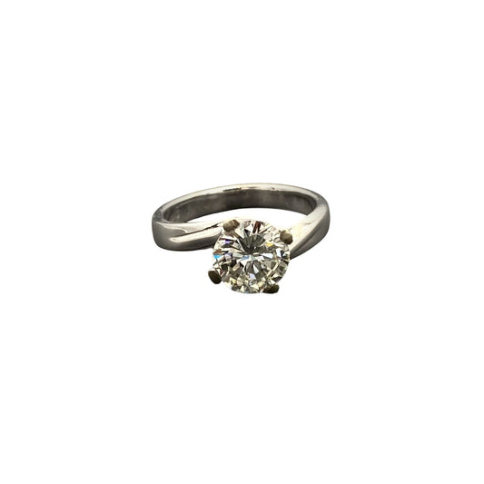 Anello solitario ct 1.80