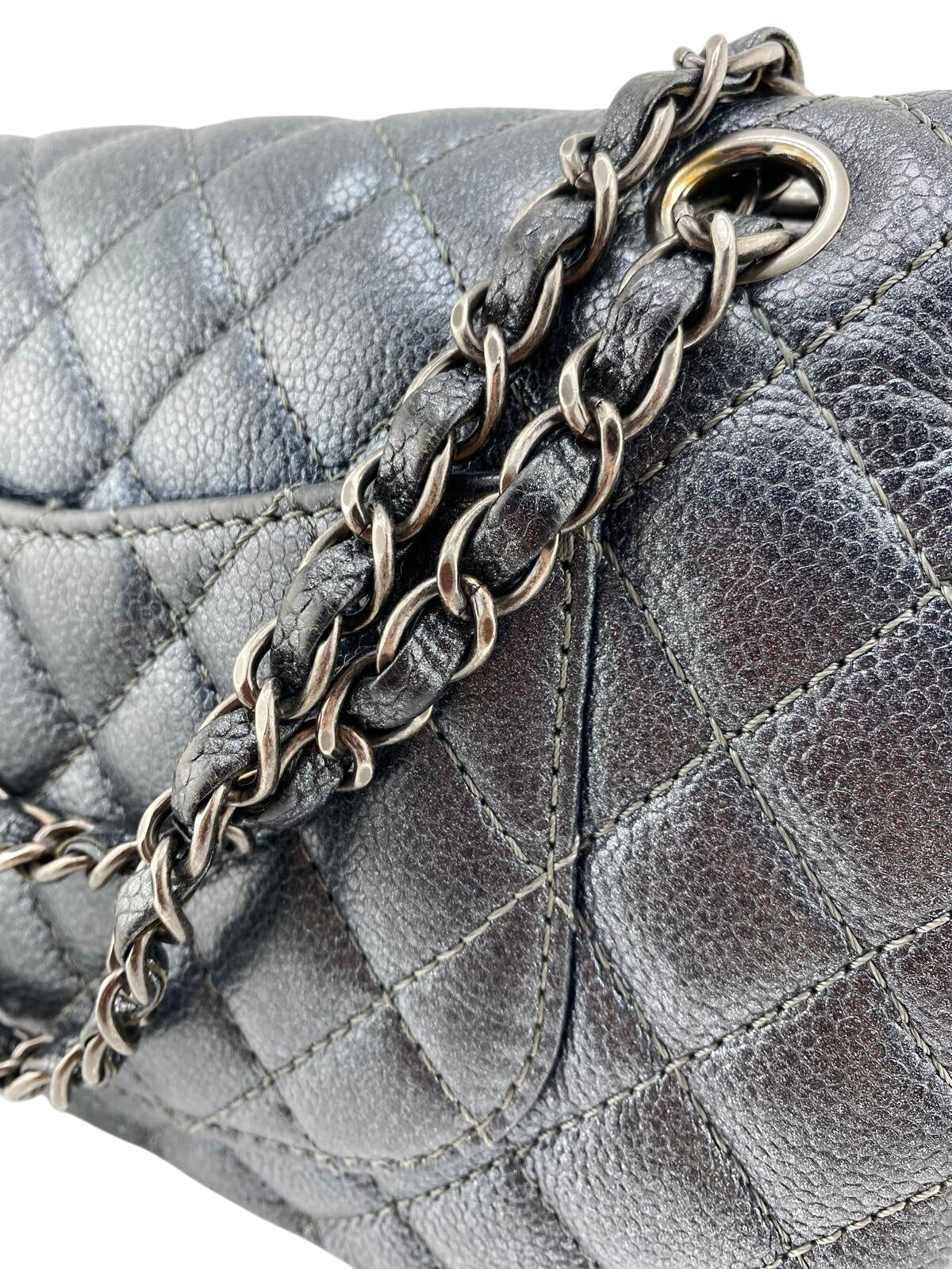 CHANEL CLASSIC col. PETROLIO