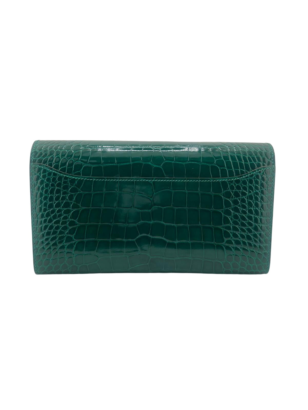 PORTAFOGLIO CONSTANCE LONG COCCO VERDE