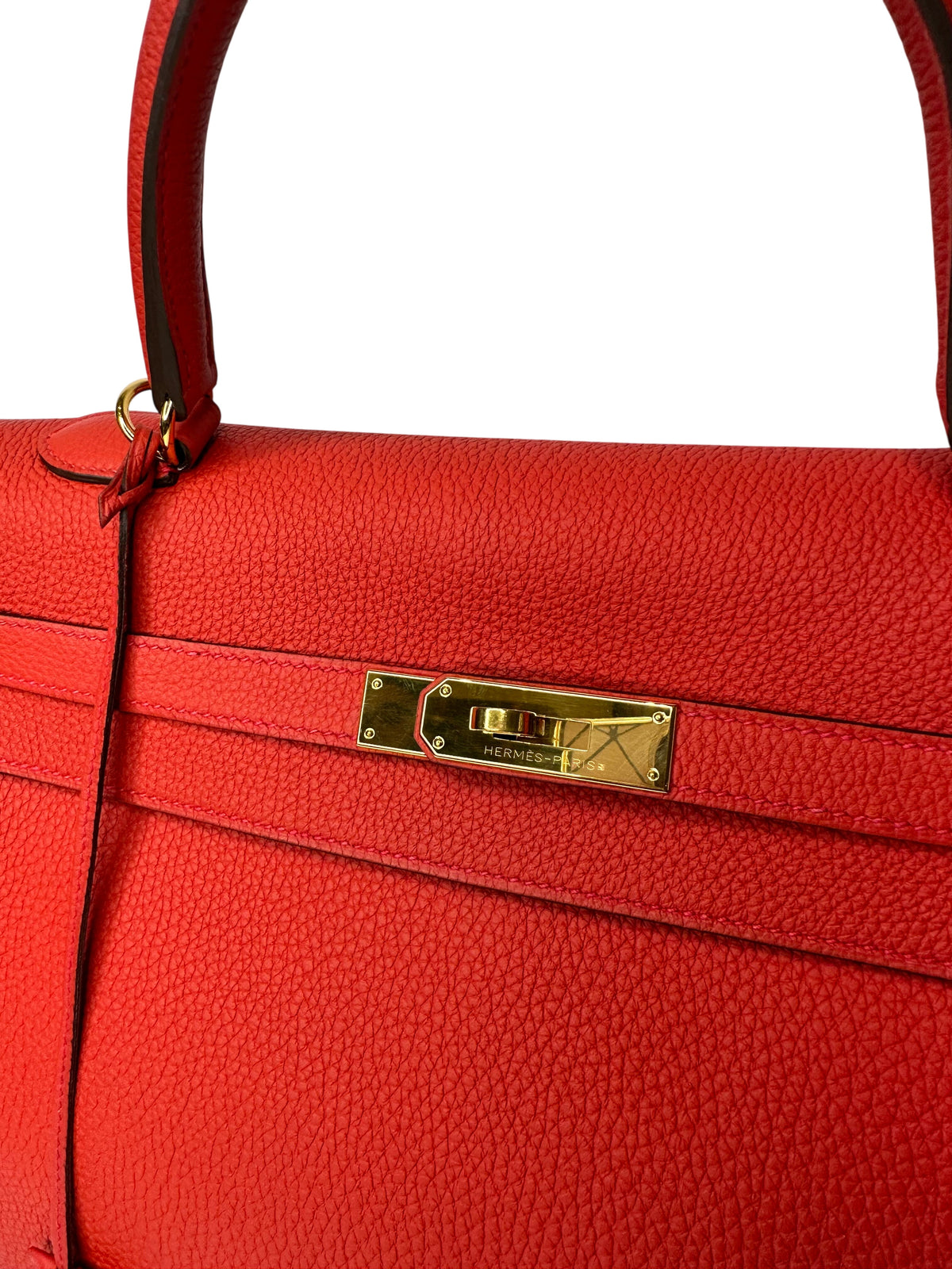 HERMES KELLY 35 GERANIO usata